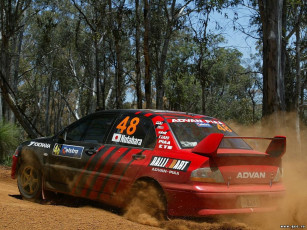 Картинка mitsubishi спорт авторалли