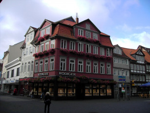 Картинка серия прогулка по брауншвейгу июль 2005 города улицы площади набережные