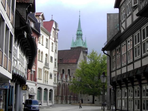 Обои картинки фото серия, прогулка, по, брауншвейгу, июль, 2005, города, улицы, площади, набережные