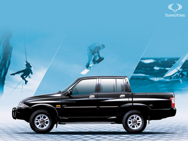Обои картинки фото автомобили, ssang, yong