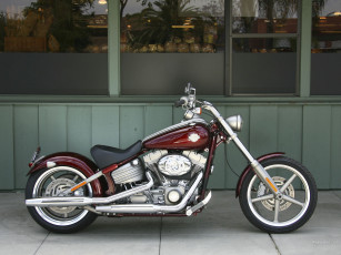 Картинка harleydavidson softail fxcw мотоциклы harley davidson