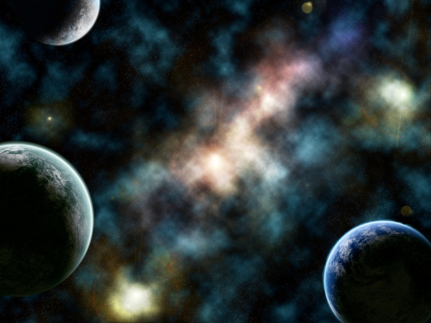 Обои картинки фото космос, арт