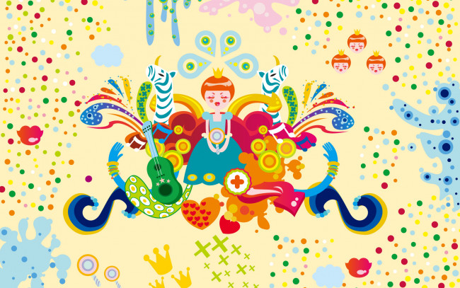 Обои картинки фото векторная, графика