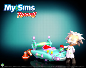 обоя mysims, racing, видео, игры