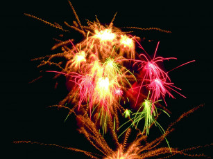 Картинка разное салюты фейерверки