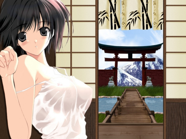 Обои картинки фото аниме, suzuhira, hiro, artbook