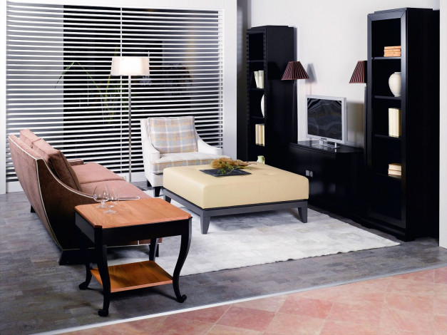 Обои картинки фото интерьер, гостиная