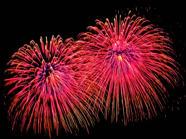 Обои картинки фото разное, салюты, фейерверки