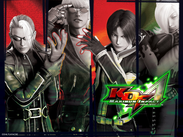 Обои картинки фото the, king, of, fighters, maximum, impact, regulation, a, видео, игры, `a`