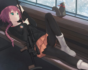 Картинка аниме darker than black