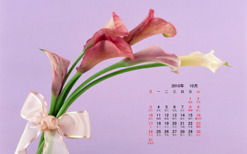 Картинка календари цветы