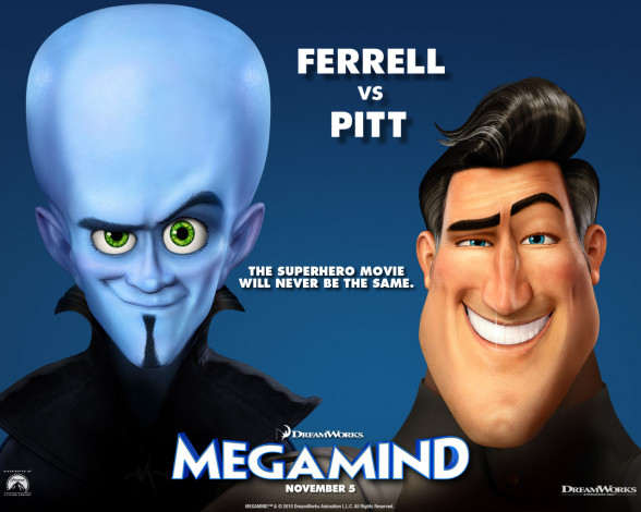 Обои картинки фото megamind, мультфильмы
