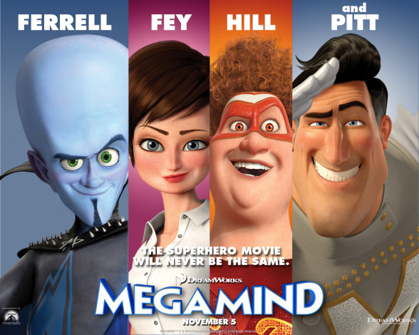Обои картинки фото megamind, мультфильмы
