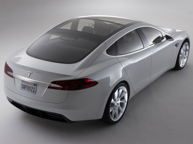 Обои картинки фото автомобили, tesla