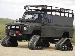 Картинка land rover defender 110 hard top matt track автомобили