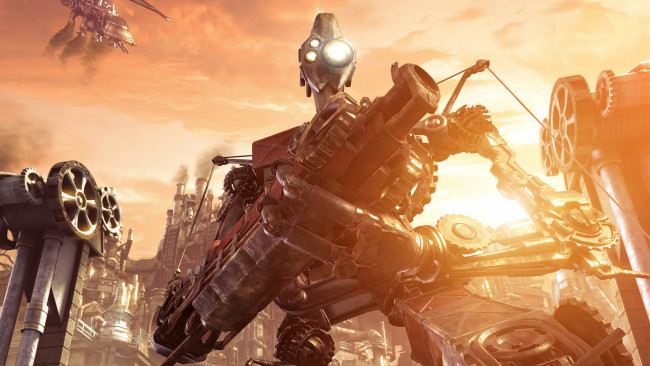 Обои картинки фото фэнтези, иные, миры, времена, робот