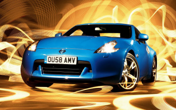 Картинка nissan 370z автомобили datsun ниссан Япония