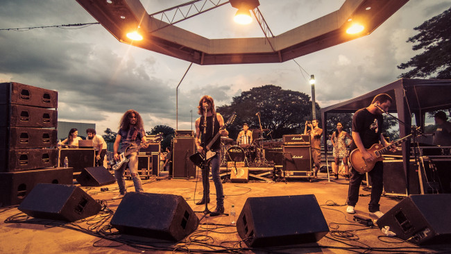 Обои картинки фото black, drawing, chalks, музыка, группа, музыканты