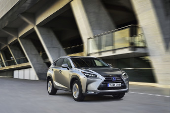 Картинка автомобили lexus nx 300h eu-spec 2014г серый