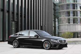 Картинка автомобили mercedes-benz s 63 темный 2014г w222 l4m imsa amg