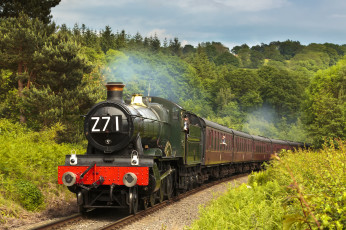 Картинка техника паровозы паровоз рельсы железная дорога