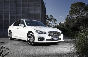 Картинка автомобили infiniti светлый au-spec v37 2014г 2-0t q50