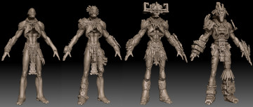 Картинка 3д+графика _science+fiction робот