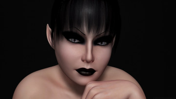 Картинка 3д+графика эльфы+ elves эльфийка фон взгляд