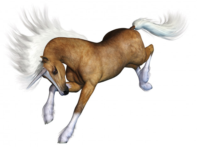 Обои картинки фото 3д графика, животные , animals, фон, единорог