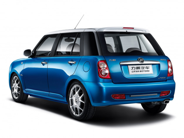 Обои картинки фото автомобили, lifan, 320, синий, lf7132