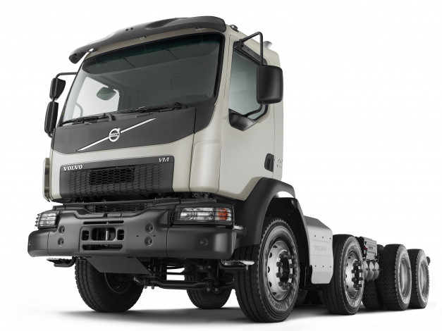 Обои картинки фото автомобили, volvo trucks, volvo, vm, 270, 8x4, 2014г