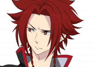 Картинка аниме unknown +другое рыжий парень арт