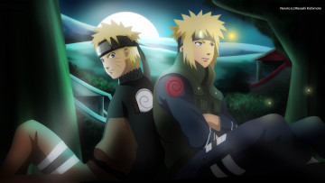 Картинка аниме naruto minato