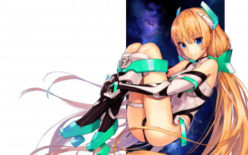 Картинка аниме expelled+from+paradise angela balzac expelled from paradise девушка арт kawakami rokkaku