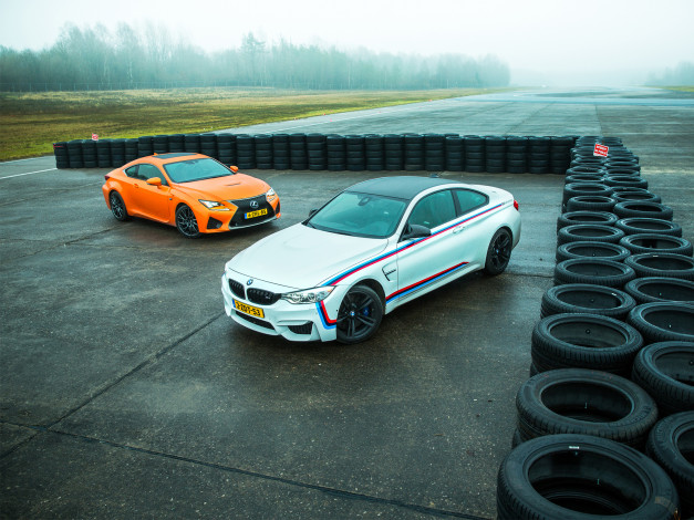 Обои картинки фото автомобили, разные вместе, lexus, bmw