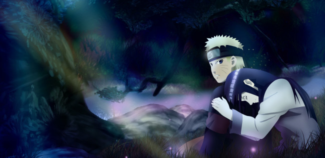 Обои картинки фото аниме, naruto, hinata