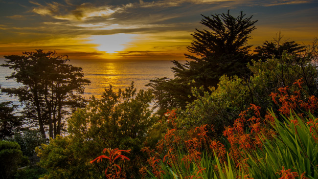 Обои картинки фото природа, восходы, закаты, рассвет