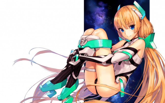 Обои картинки фото аниме, expelled from paradise, angela, balzac, expelled, from, paradise, девушка, арт, kawakami, rokkaku