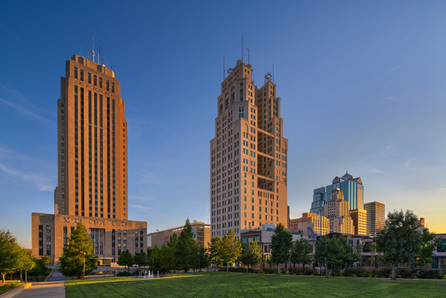 Обои картинки фото kansas city,  missouri, города, - здания,  дома, высотки