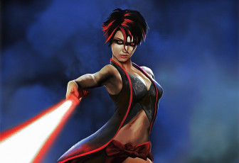 Картинка фэнтези _star+wars девушка