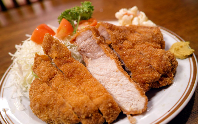 Обои картинки фото еда, мясные блюда, сочное, панировка, свинина