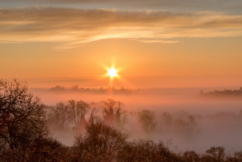 Картинка природа восходы закаты простор