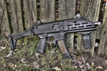 Картинка оружие пулемёты cz scorpion evo 3 s1 Чехия пистолет-пулемёт