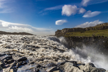 Картинка природа водопады простор