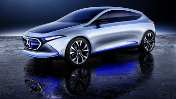 Картинка mercedes-benz+eqa+concept+2017 автомобили mercedes-benz concept eqa 2017
