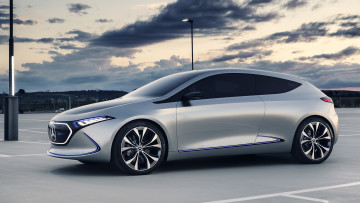 обоя mercedes-benz eqa concept 2017, автомобили, mercedes-benz, 2017, concept, eqa