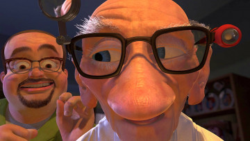 Картинка мультфильмы toy+story+2 мужчина очки двое