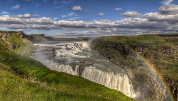 Картинка природа водопады простор