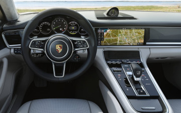 Картинка автомобили спидометры торпедо porsche