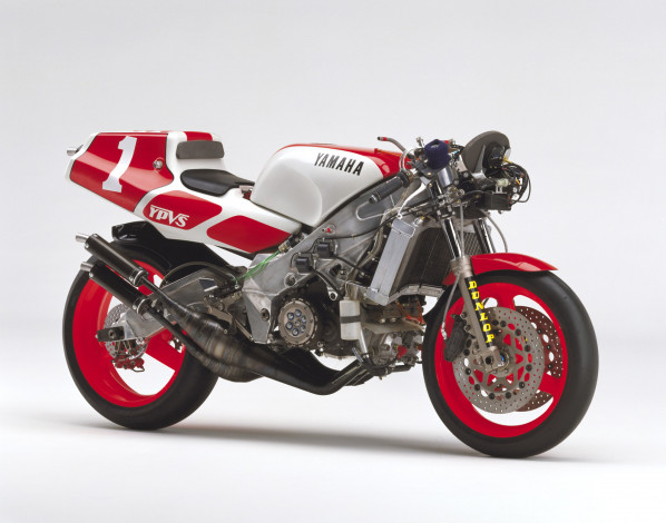 Обои картинки фото мотоциклы, yamaha